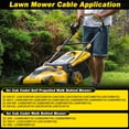 thumbnail image 2 of No.946-05106B/746-05106B Throttle Control Cable for Cub Cadet for MTD for Craftsman Push Mower SC300/SC500/SC500Z/SC500EZ Throttle Cable Replace No.746-05106A/946-05106A, 2 of 7