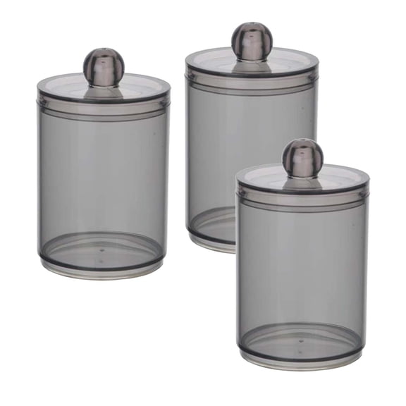 Caja para hisopos de algodón, contenedor para hisopos de algodón con tapa, dispensador de palillos de dientes Estilo B