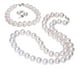 thumbnail image 1 of Collar Pulsera Aretes GREG J.M. Perlas Cultivadas Plata .925 Clásico, 1 of 5