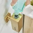 thumbnail image 5 of Stainless Steel Wall Mounted 250MLSoap Dispenser Pump Bottle Bathroom Accessorie Gold, 5 of 9