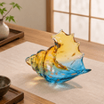 Sea Glart Figurines Hand Blown Conch Shell Sculpture Decor - Walmart.com