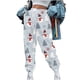 thumbnail image 1 of Moda para mujer Casual Navidad Impreso Cordón Leggings ajustados Cintura elástica Pantalones largos Pantalones Fridja alkflakhf35467, 1 of 5