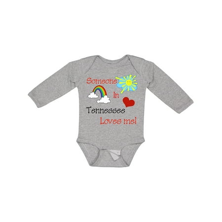 

Inktastic Someone in Tennessee Loves Me! Gift Baby Boy or Baby Girl Long Sleeve Bodysuit