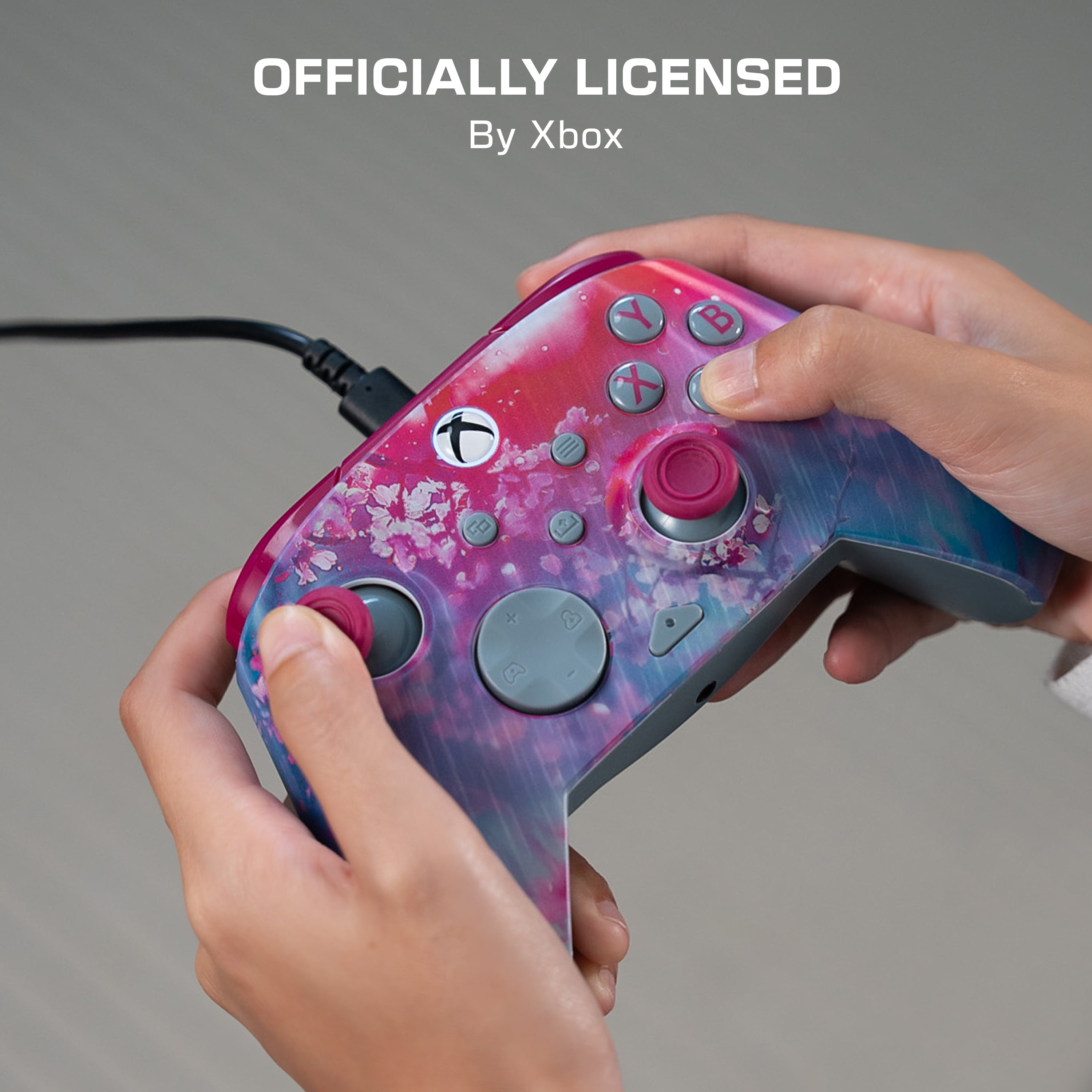 Turtle Beach Rematch Advanced Wired Gaming Controller for Xbox & PC - Lenticular, Multi-Design, Remappable Buttons, Hall-Effect Hair Triggers, 8ft Cable, Officially Licensed by Xbox - Kyoto Bloom