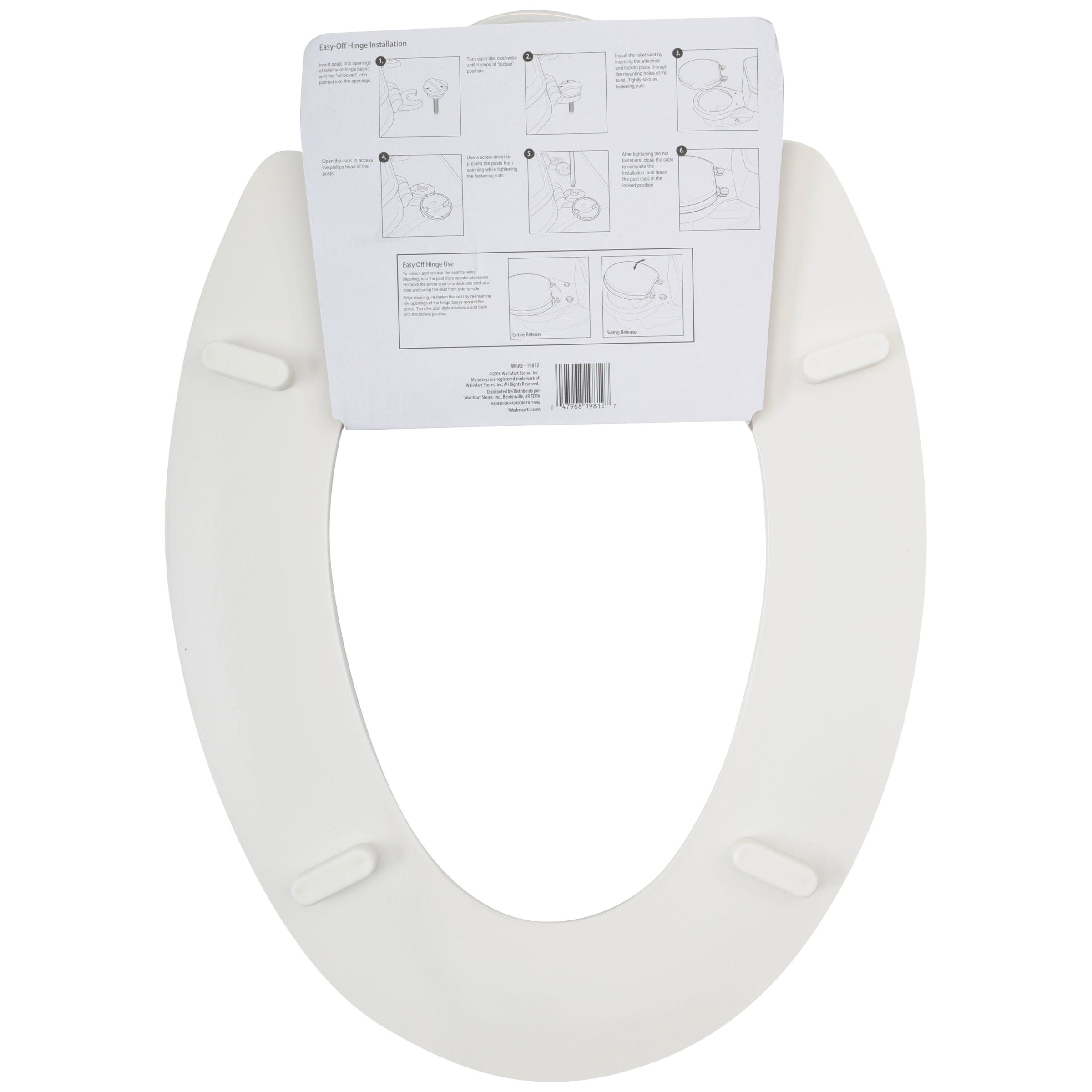 How To Fix A Loose Toilet Seat With No Access