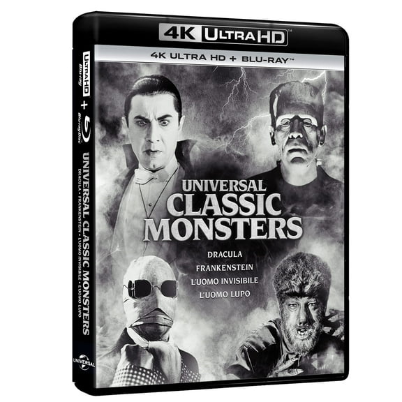 Universal Classic Monsters Collection (4K Ultra-HD   Blu-Ray) (8 Blu Ray) (4K Ultra HD)