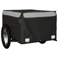 thumbnail image 2 of vidaXL Bike Trailer Black and Grey 45 kg Iron, 2 of 5
