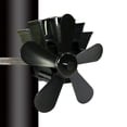 thumbnail image 1 of Ventilador de chimenea de pared sin imán con potencia térmica, ventilador de estufa de tubo, 1 of 1