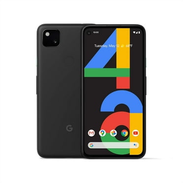Restored Google Pixel 4a, 128GB, Black - Unlocked (Refurbished)