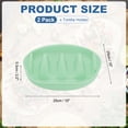 thumbnail image 2 of Uxcell 2 Pack Tortilla Warmer Container, Tortilla Holder with 4 Compartments, Mexican Taco Warmers 10" x 10" Plastic Tortilla Containers for Restaurant Plating Picnic Tableware, Green, 2 of 6