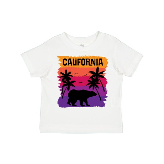 Inktastic California Sunset Vacation Beach Girls Toddler T-Shirt