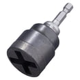 thumbnail image 2 of HANDIED Jack socket Jack Socket Sleeve Adapter – Heavy Duty Stabilizer Jack Drill Adapter For RV Trailer Vehicle – 1/2” Hex To 3/4” Square Drive Fit, 2 of 9