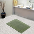 thumbnail image 3 of Knightsbridge Bella Napoli 220 GSF Reversible Bath Rug 24 x 40 - Sage, 3 of 3