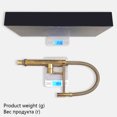 thumbnail image 5 of High end Spring Kitchen Faucet Brass Luxury Black Faucet for Kitchen Sink 360 ° Swivel Faucet Kitchen Accessories Sink Faucet, 5 of 5