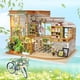 thumbnail image 1 of House Miniature Dollhouse With Furniture Kit Wooden House Miniaturas Toys For Children Creative Gift Puzzle House Model heqiyong LED, 1 of 2