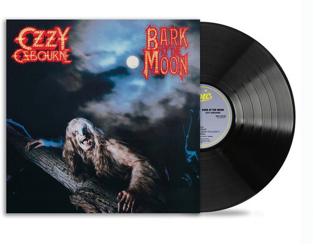 [美品]Ozzy Osbourne Bark At The Moon レコード Sony Music, Bark At The Moon, Vinyl LP, Translucent Cobalt Blue