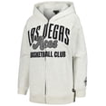 thumbnail image 2 of Women's The Wild Collective Heather Gray Las Vegas Aces Washed Full-Zip Hoodie, 2 of 3