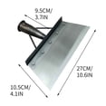 thumbnail image 4 of 2026 Upgraded Multifunctional Cleaning Shovel, Weed Remover & Floor Scraper Tool, Stainless Steel, Flat Shovel for Garage/Garden/Home 8"/9"/10"/10.6"/12"/15", 4 of 6
