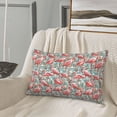 thumbnail image 5 of Rateoe Pink Flamingo Pattern Pillow Covers with Invisible Zipper(Pillows are not Included) Standard Pillowcases-14"x20", 5 of 6