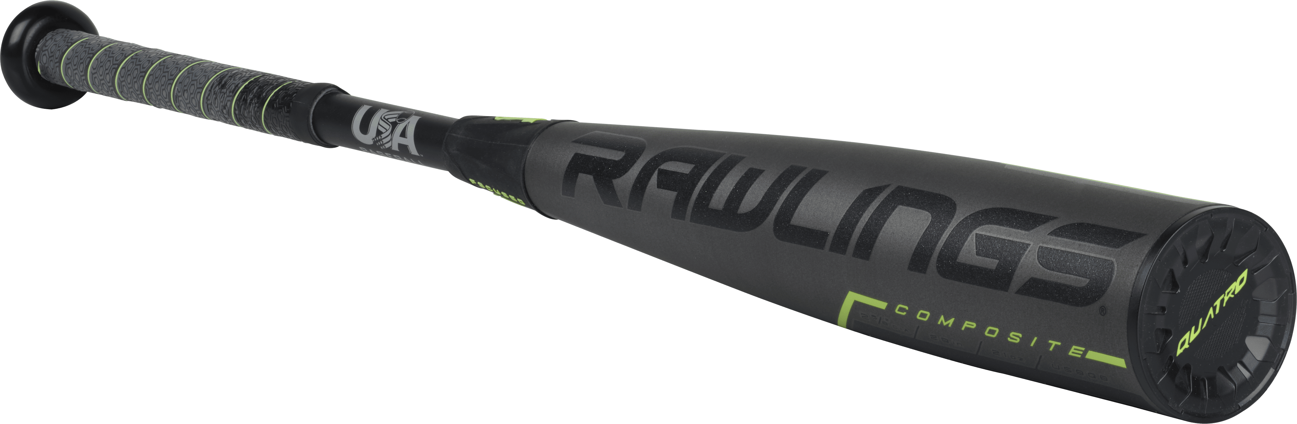 Rawlings 2019 Quatro Pro USA Youth Full Composite Baseball Bat, 29