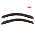 thumbnail image 4 of Ikon Motorsports Window Visors Compatible with 2014-2019 Chevy Silverado & GMC Sierra Standard Cab Acrylic Side Window Vent Deflector Rain Guard 2Pc Set Outside Mount, 4 of 8