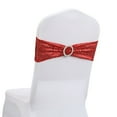 thumbnail image 1 of Chair Cover Elasticity Exquisite Chair Back Bowknot Sequin Bandage Party Decoration, 1 of 6