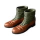 thumbnail image 5 of Figuras de acción, zapatos, botas a escala 1/6, decoración para casa de muñecas hecha a mano, modelo de muñeca de juguete, botas de caballero para Corto, 5 of 7