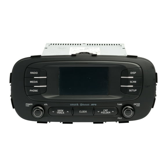 Restored 2015-2016 Kia Soul AM FM Receiver Sirius XM Bluetooth MP3 Player 96180-B2200CA (Refurbished)