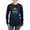 Navy, variant on CafePress - Delta Sigma Phi Coat Of Arms Long Sleeve T Shirt - Women's Long Sleeve Graphic Tee Casual Fit