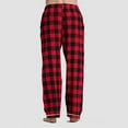 thumbnail image 5 of Mens Tall Pajama Pants 30/32/34/36/38 Long Inseam Plaid Lounge Pants Sleepwear Pajama Bottoms Mens Pants Casual Drawstring, 5 of 8