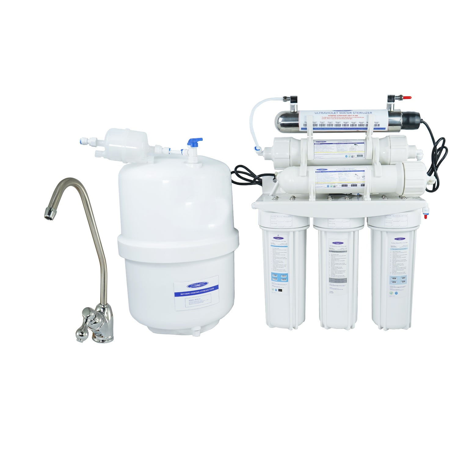 Thunder Ultrafiltration/Reverse Osmosis Under Sink Water Filter | 3000C | 13 Stages of Filtration