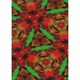 thumbnail image 1 of Ahgly Company Indoor Rectangle Patterned Crimson Red Abstract Area Rugs, 7' x 9', 1 of 6