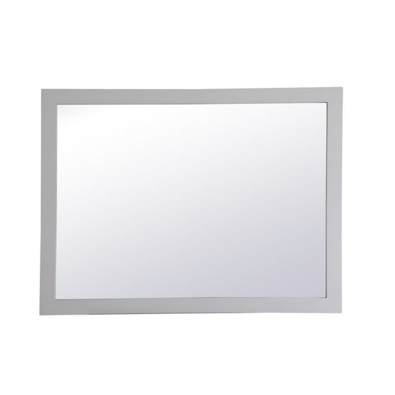 Aqua rectangle vanity mirror 48 inch in Grey