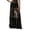 Black, variant on Unir Women Floral Lace Upper Overlay Polka Dot Sheer Tulle Maxi Skirt Wide Stretch Elastic Waist Built-In Anti-Chafing Short Liner Gothic Western Casual Long Bottom 1PC XL-5XL Plus Size Friendly