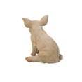 thumbnail image 5 of Garden Decor Animal Statue Medium Sitting Pig Statue, 5 of 5