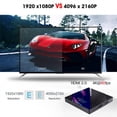 thumbnail image 4 of H96 Mini V8 Rk3228a 4k Smart Tv Box with Infrared Remote Control Support 1080p Wifi Quad Core UK Plug 2+16gb, 4 of 4
