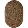 thumbnail image 1 of Rhody Rug Sophia Tapis Ovale Tressé, 2 Pieds x 3 Pieds, Multicolore, Réversible, 1 of 1