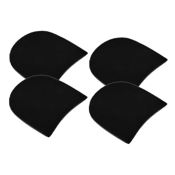 LOLIPPYY 4pcs Heel Grip Pads Rubber Shoe Repair Kits for High Heels Travel