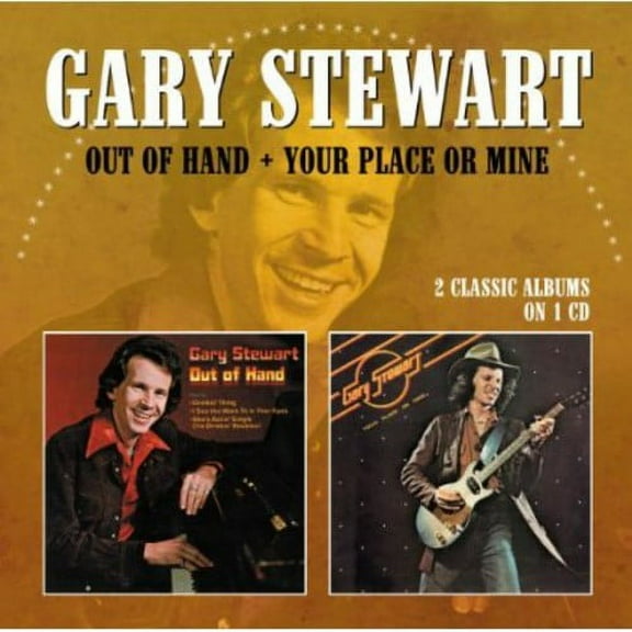 Gary Stewart - Out of Hand / Your Place or Mine - Music & Performance - CD