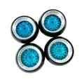 thumbnail image 2 of RC Wheel Rim Tires Rc Tires for Wltoys K969 Scale Hobby Model Car K989 P929 1/28 Scale Buggy Hobby Blue, 2 of 4