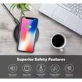 Fast 15W Wireless Charger for iPhone SE (2022) Charging Pad Slim