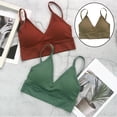 thumbnail image 4 of Camisero sin costuras acolchado con correas para dormir Macarena Bralette para mujer, 4 of 8