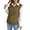 Brown, variant on Women's Solid Color Knitted Fashion Vest, Casual V-Neck Base Layer Sweater for Autumn and Winter Outfits,Brown,XL