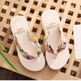 thumbnail image 7 of jiaxiM Comfortable Flip Flops for Women Thong Sandals Casual Slippers for Women Indoor Non- Womens Sandals Comfortable Rubber Sole Orthofeet Shoes for Women, 7 of 7