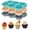 3PCS,Style 1, variant on Jetcloudlive 3Pcs Mini Bundt Cake Pan 6 Cavity Fluted Cake Pans Mini Cake Pan Heat Resistant Silicone Baking Mold Food Grade Silicone Cupcake Mold for Baking Cupcakes Muffins