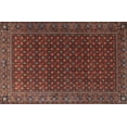 thumbnail image 1 of Ahgly Company Machine Washable Indoor Rectangle Traditional Brown Area Rugs, 5' x 8', 1 of 7