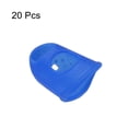 thumbnail image 3 of Uxcell Finger Tips Anti Slip Fingertip Protector, 20 Pack 29mm Silicone Finger Guard, Dark Blue, 3 of 6