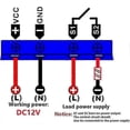 thumbnail image 3 of 12v Time Relay 12 Volt Timer Relay Outdoor 10a Digital Tail-off Relay Adjustable Gift (prettyj), 3 of 5