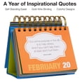 thumbnail image 5 of Excello Global Products Motivational & Inspirational Perpetual Daily Flip Calendar with Self-Standing Easel - GPP-0040, 5 of 5