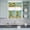 Green, variant on 3 Piece Kitchen Curtains and Valances Set Sunflowers Cafe Curtains 36 Inch Length Botanical Ombre Flowers You Are My Sunshine Valance & Tier Curtain for Living Room Bedroom Window 54"x18" 27"x36"*2